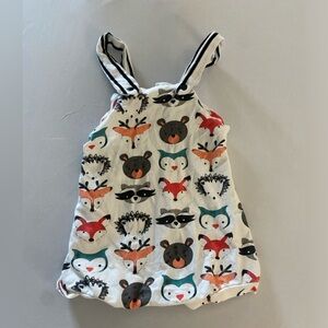 NWOT Infant Animal Print romper 0-3mo